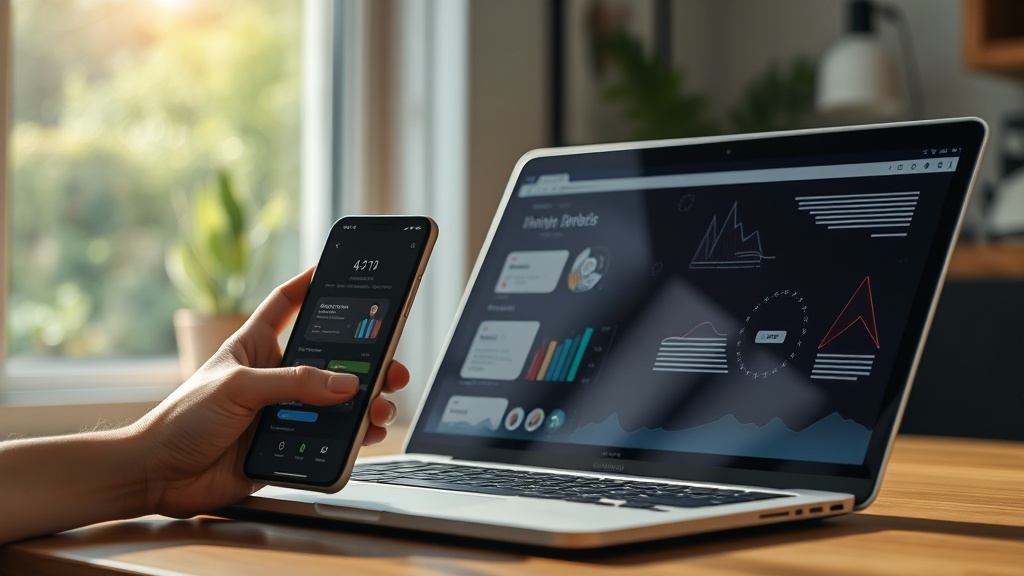 ChatGPT interface on desktop and mobile