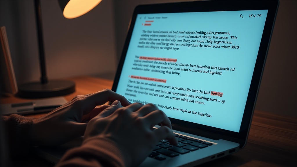 Side-by-side comparison of two writing tool interfaces demonstrating different levels of complexity and feedback options